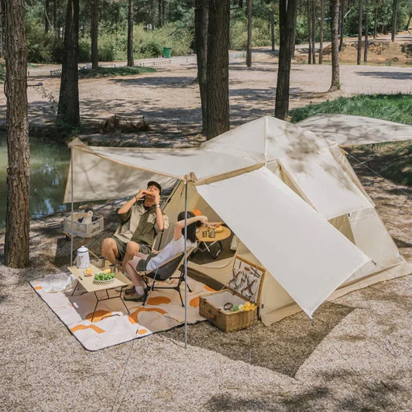 چادر نیچرهایک اتومات انگو - 4 نفره کمپینگ - چهار فصل Naturehike Ango 4 Person Pop Up Tent - NH21ZP010 - تصویر 2