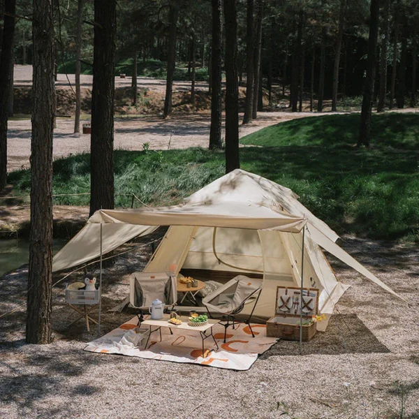 چادر نیچرهایک اتومات انگو - 4 نفره کمپینگ - چهار فصل Naturehike Ango 4 Person Pop Up Tent - NH21ZP010 - تصویر 14