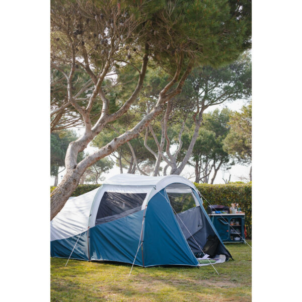 چادر کمپینگ کچوا - آرپناز 4.1 - فرش اند بلک Quechua 4 Person Camping Tent - 1 Room - Arpenaz 4.1 Fresh & Black - تصویر 16