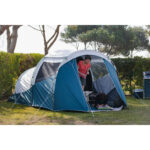 چادر کمپینگ کچوا - آرپناز 4.1 - فرش اند بلک Quechua 4 Person Camping Tent - 1 Room - Arpenaz 4.1 Fresh & Black - تصویر 15