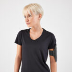 بازوبند موبایل دکتلون - جا موبایلی کالنجی Kiprun Running Armband / Phone Holder - Black - تصویر 8