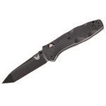 چاقو بنچمید براژ Benchmade BARRAGE | TANTO PLAIN BLADE BLACK VALOX