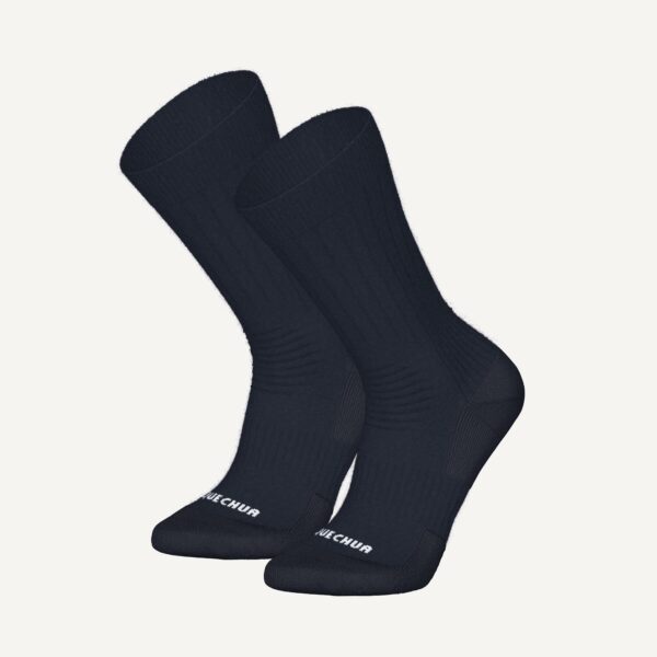 جوراب زمستانه ساق بلند کچوا - 2 جفت Quechua Adult Outdoor Long Winter / Thermal Socks - Blue - 2 Pairs - SH100 Mid - تصویر 6