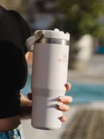 ماگ استنلی - قمقمه آب 0.89 لیتر فلیپ استرو Stanley IceFlow™ Flip Straw Tumbler | 0.89L - تصویر 8