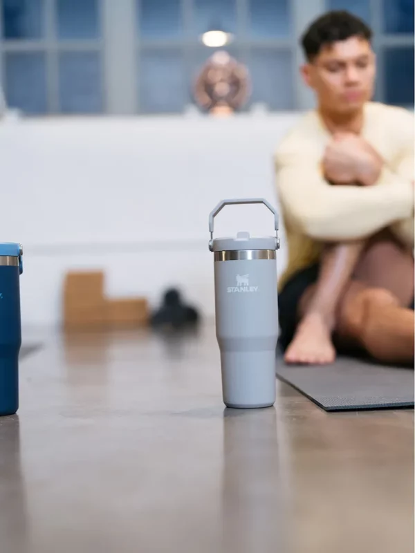 ماگ استنلی - قمقمه آب 0.89 لیتر فلیپ استرو (اورجینال) Stanley IceFlow™ Flip Straw Tumbler | 0.89L - تصویر 10