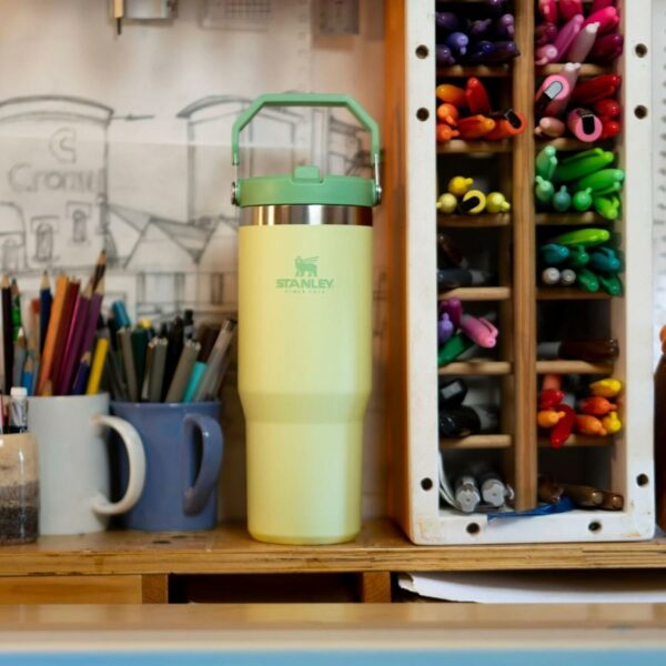 ماگ استنلی - قمقمه آب 0.89 لیتر فلیپ استرو (اورجینال) Stanley IceFlow™ Flip Straw Tumbler | 0.89L - تصویر 17