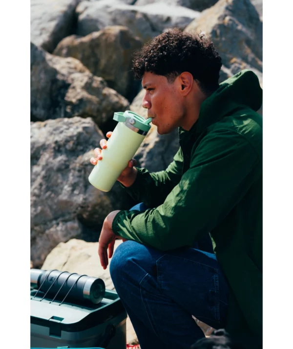 ماگ استنلی - قمقمه آب 0.89 لیتر فلیپ استرو (اورجینال) Stanley IceFlow™ Flip Straw Tumbler | 0.89L - تصویر 19