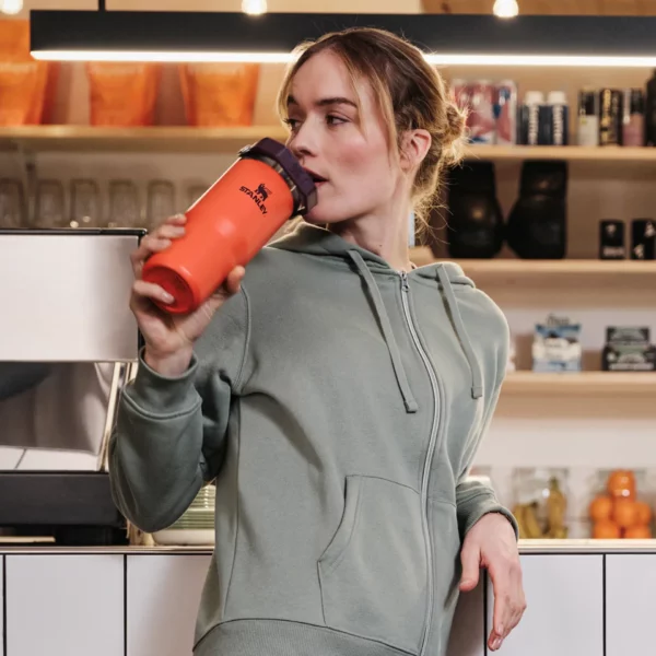 ماگ استنلی - قمقمه آب 0.89 لیتر فلیپ استرو (اورجینال) Stanley IceFlow™ Flip Straw Tumbler | 0.89L - تصویر 20