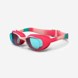 عینک شنا نابایجی - دکتلون Nabaiji Swimming Goggles - Size S - Pink - 100 Xbase Dye