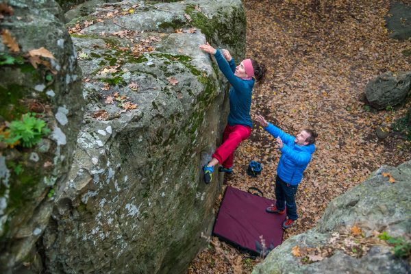 دستمال سر سیموند - باندانا صخره نوردی دکتلون Simond Climbing bandana - red/pink - vertika - تصویر 7