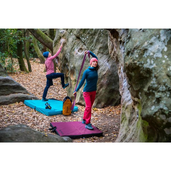دستمال سر سیموند - باندانا صخره نوردی دکتلون Simond Climbing bandana - red/pink - vertika - تصویر 9