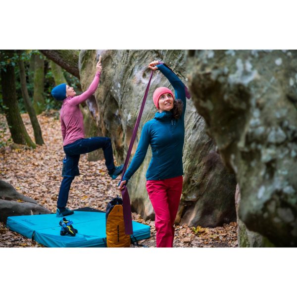 دستمال سر سیموند - باندانا صخره نوردی دکتلون Simond Climbing bandana - red/pink - vertika - تصویر 11