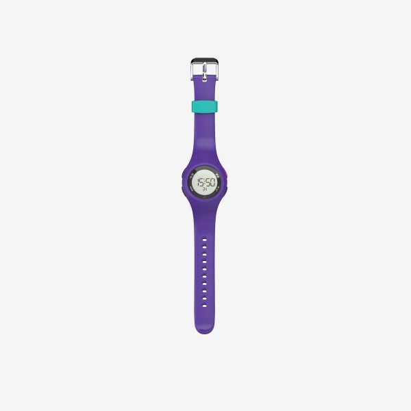 ساعت ورزشی دکتلون Decathlon Stopwatch W200 S - Purple - تصویر 3