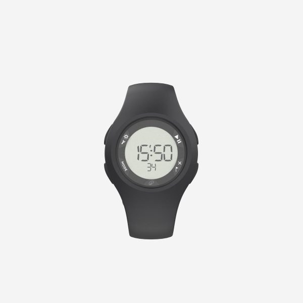 ساعت ورزشی دکتلون Decathlon Stopwatch W200 S - Black - تصویر 1