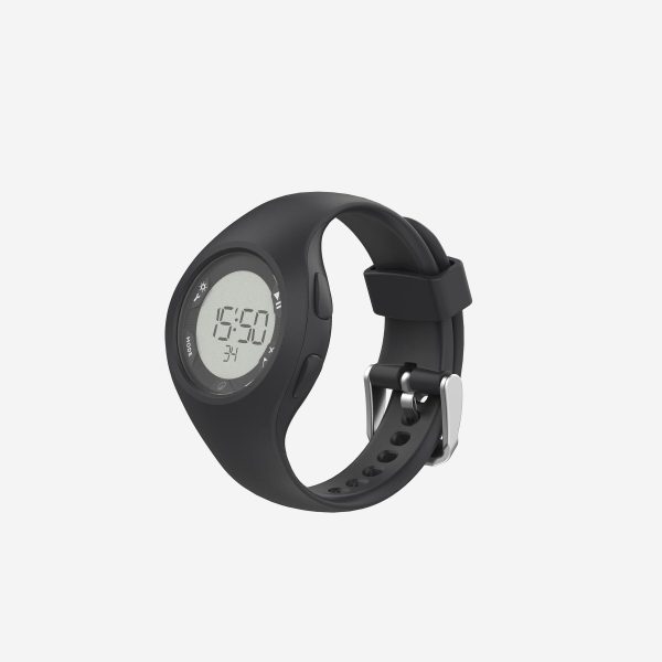 ساعت ورزشی دکتلون Decathlon Stopwatch W200 S - Black - تصویر 4
