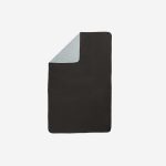 حوله نابایجی مایکروفایبر دکتلون Nabaiji Microfiber Towel - XL Length - Black/Gray striped - 110 × 175 cm - تصویر 3