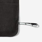 حوله نابایجی مایکروفایبر دکتلون Nabaiji Microfiber Towel - XL Length - Black/Gray striped - 110 × 175 cm - تصویر 5