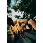 ساعت ورزشی دکتلون Decathlon Stopwatch W200 M - Yellow/purple - تصویر 2