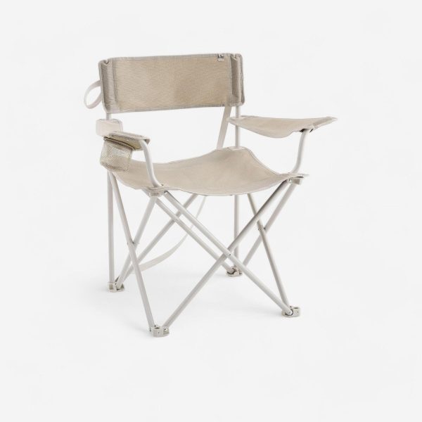 صندلی کمپینگ کچوا Quechua Big Folding Camp Chair - XL Boy - Blue - 150 KG - تصویر 1