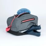 ساک استخر نابایجی 27 لیتری - دکتلون Nabaiji Swim Bag - 27 L - Gray/Pink - تصویر 2