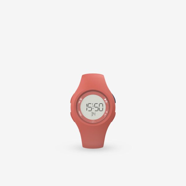 ساعت ورزشی دکتلون Decathlon Stopwatch W200 S - Coral - تصویر 1