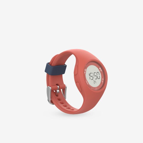 ساعت ورزشی دکتلون Decathlon Stopwatch W200 S - Coral - تصویر 5