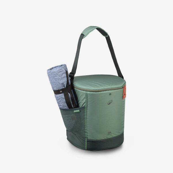 کول باکس کچوا 20 لیتری - یخدان کیفی Quechua Outdoor foldable cooler - 20 L - green - 9 hours cool - 100 - تصویر 6