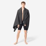 حوله نابایجی مایکروفایبر دکتلون - مشکی Nabaiji Microfiber Towel - XL - Black - 110 X 175 cm - تصویر 2
