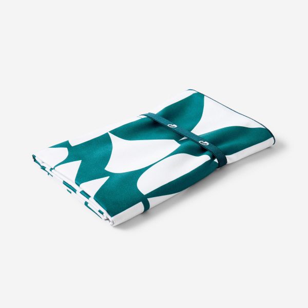 حوله نابایجی مایکروفایبر دکتلون - طرحدار Nabaiji Microfiber Towel - XL Length - Blue Patterned - 110 × 175 cm - تصویر 3