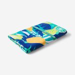 حوله نابایجی مایکروفایبر دکتلون - طرحدار Nabaiji Microfiber Towel - XL Length - Blue/Green - 110 × 175 cm - تصویر 3