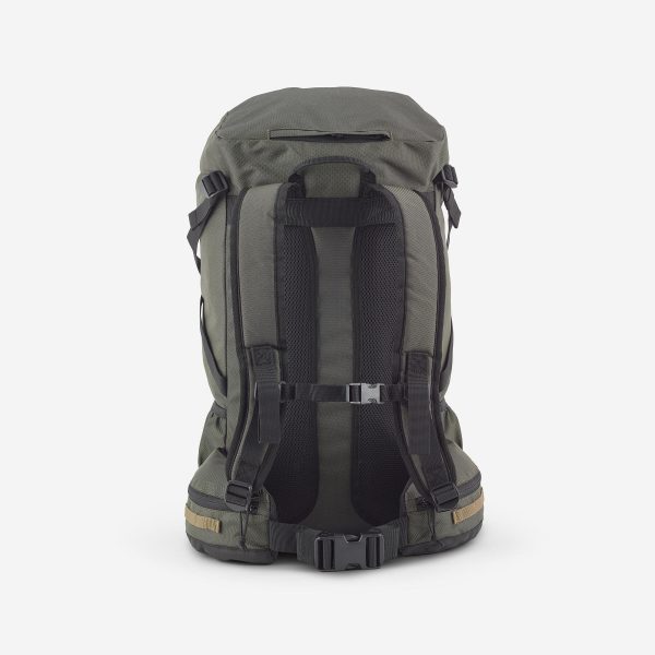 کوله پشتی بوشکرفت سولوگناک 50 لیتری Solognac Bushcraft backpack - Khaki - Hunting and Nature Observation - 50 L - تصویر 4
