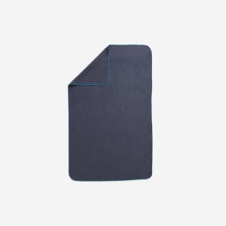 حوله نابایجی مایکروفایبر دکتلون - سرمه ای Nabaiji Corded Microfiber Towel - L - Navy Blue - 80 x 130 cm