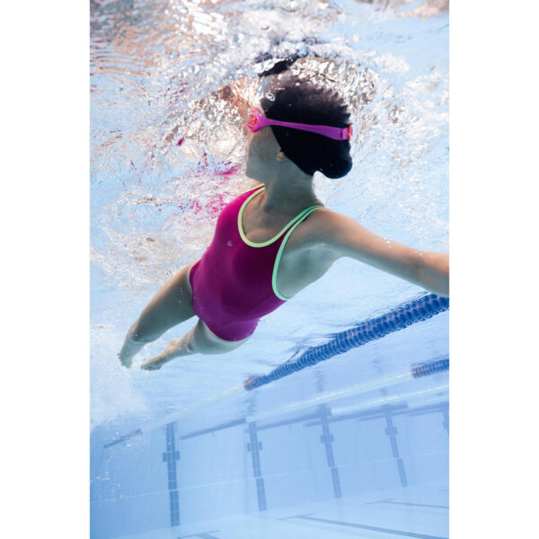 عینک شنا نابایجی - کودکان دکتلون Nabaiji Children Swimming Goggles - Clear Lenses - XBASE - تصویر 5