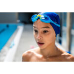 عینک شنا نابایجی - کودکان دکتلون Nabaiji Children Swimming Goggles - Clear Lenses - XBASE - تصویر 4