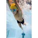 عینک شنا نابایجی - کودکان دکتلون Nabaiji Children Swimming Goggles - Clear Lenses - XBASE - تصویر 3