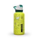 فلاسک کچوا - بطری آب Quechua Outdoor Aluminum Flask - With Straw / 0.6 Liter - Graphic Pattern - 900