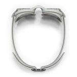 عینک شنا نابایجی ردی 100 - دکتلون Nabaiji 100 Ready - Clear Glass Swimming Goggles - Standard Size - Gray - تصویر 6
