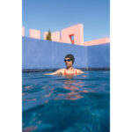 عینک شنا نابایجی ایکس 100 - دکتلون Nabaiji 100 XBASE - Clear Lens Swimming Goggles - L Size - Black - تصویر 7