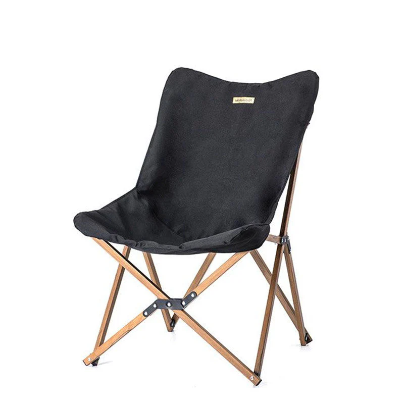 sanicamping-NH19Y001-Z-01 صندلی کمپینگ نیچرهایک Naturehike Wood Grain Foldable Camping Chair - NH19Y001-Z - تصویر 1