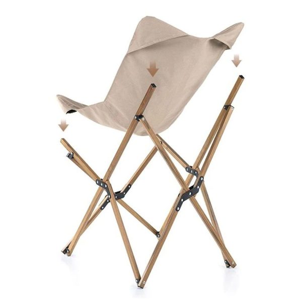 صندلی کمپینگ نیچرهایک Naturehike Wood Grain Foldable Camping Chair - NH19Y001-Z - تصویر 13