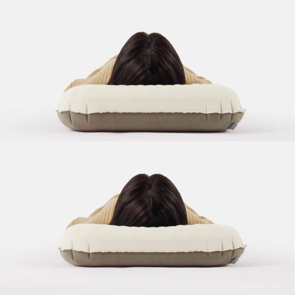 بالشت بادی نیچرهایک - سایز لارج عریض Naturehike Yugu 2-in-1 Sponges inflatable Pillow - L - CNK2300DZ024 - تصویر 6