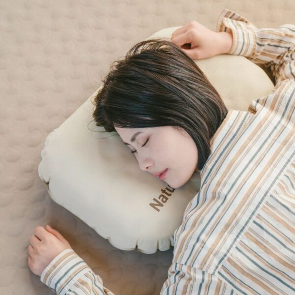 بالشت بادی نیچرهایک - سایز لارج عریض Naturehike Yugu 2-in-1 Sponges inflatable Pillow - L - CNK2300DZ024 - تصویر 9
