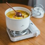 ست ظروف نیچرهایک - قابلمه، ماهیتابه، کتری سرامیکی Naturehike Ceramic Non-Stick Pot Set 4-7 People - CNK2450CF013 - تصویر 9