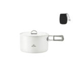 ست ظروف نیچرهایک - قابلمه، ماهیتابه، کتری سرامیکی Naturehike Ceramic Non-Stick Pot Set 4-7 People - CNK2450CF013 - تصویر 13
