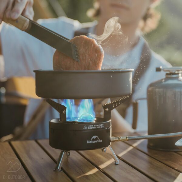 اجاق گاز نیچرهایک - سه شعله Naturehike Dark Star Three Burners Gas Stove - CNK2450CF019 - تصویر 9