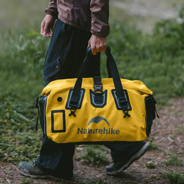 کیف حمل بار نیچرهایک - درای بگ 60 لیتری Naturehike Waterproof travel Carrying Bag with divider - 60L - CNK2450XB015 - تصویر 9
