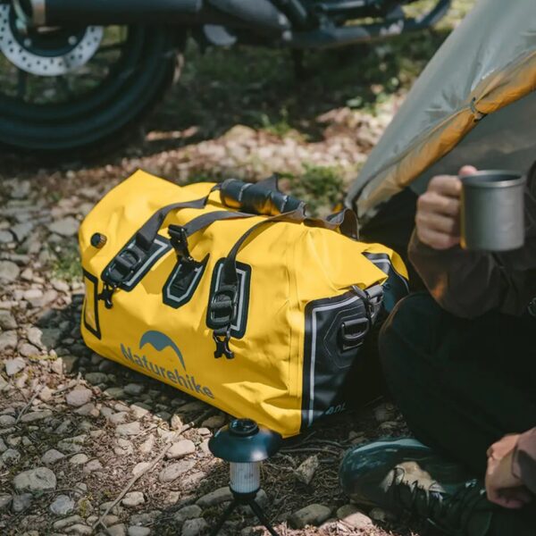 کیف حمل بار نیچرهایک - درای بگ 60 لیتری Naturehike Waterproof travel Carrying Bag with divider - 60L - CNK2450XB015 - تصویر 14