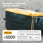 کیف حمل بار نیچرهایک - درای بگ 60 لیتری Naturehike Waterproof travel Carrying Bag with divider - 60L - CNK2450XB015 - تصویر 16