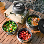 کتری نیچرهایک 0.8 لیتری NatureHike Travel kettle - 0.8 L - CNK2450CF010 - تصویر 2