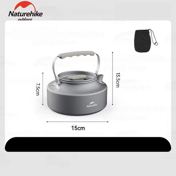 کتری نیچرهایک 0.8 لیتری NatureHike Travel kettle - 0.8 L - CNK2450CF010 - تصویر 5